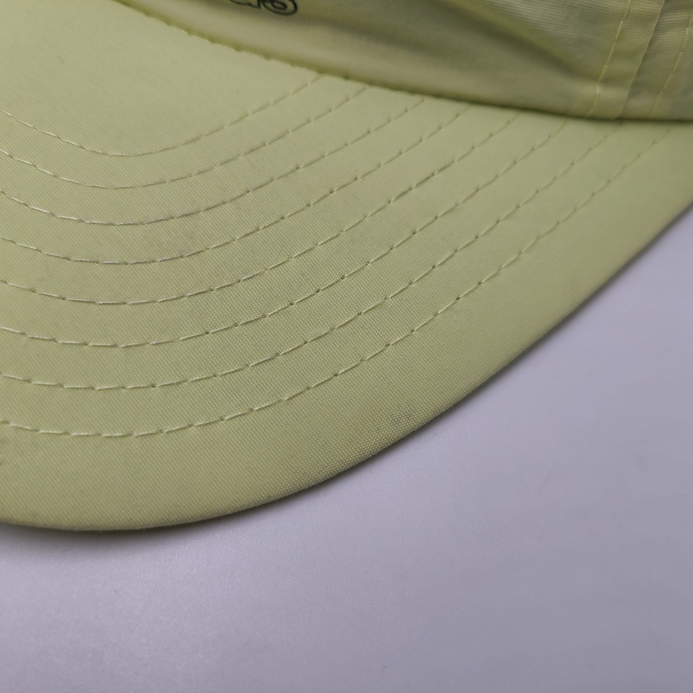 Adidas Hat Strapback Yellow Trefoil Logo Nylon The Brand With The 3 Stripes Men - Picture 5 of 16